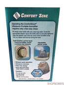 Comfort Zone Czhd20 Portable Ultrasonic Humidifier, Cool Mist