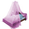 Just Relax Elegant Mosquito Net Bed Canopy Set, Pink, Twin-Full
