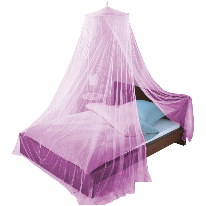 Fuschia Pink Mosquito Net Bed Canopy 