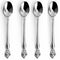 Royal Alister Stainless Steel Iced Tea Spoon Set, 4-pieces
