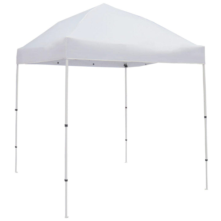 compact canopy tent Just Relax Compact Travel Ready Canopy Tent With Case, White, 10x10 Feet