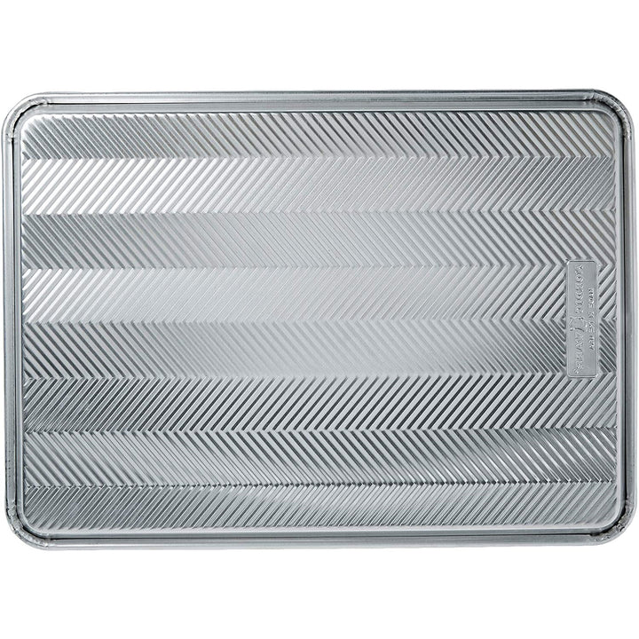 Nordic Ware Half Sheet Baking Pan, Bakers Natural Aluminum 17.75 x