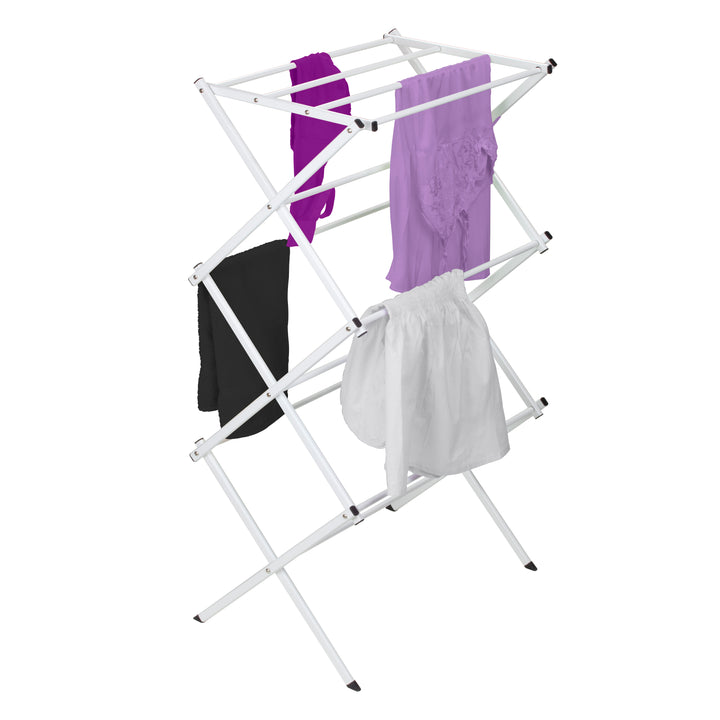 Woolite Compact Drying Rack, White, 30x15x42 Inches – ShopBobbys