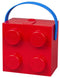 LEGO Lunch Box With Blue Handle, Bright Red, Ages 5+