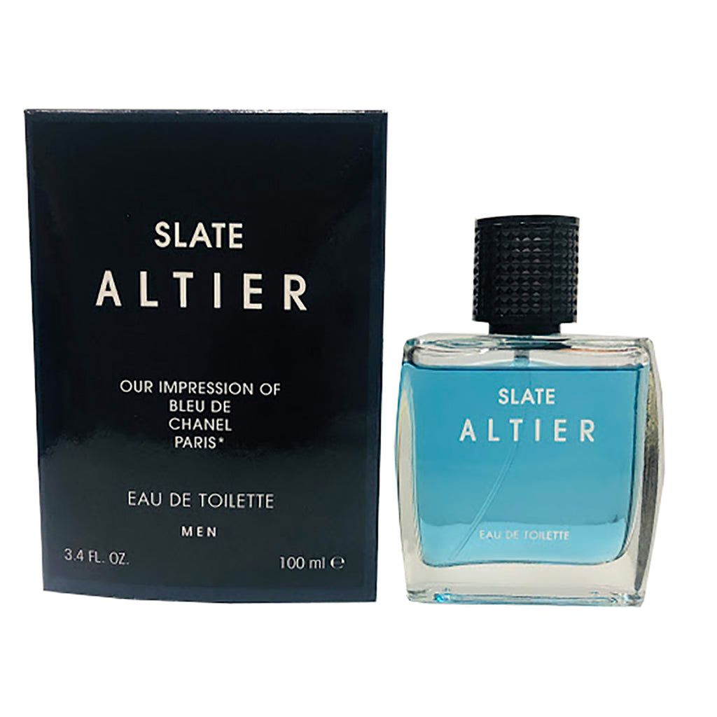 Slate Altier For Men, Impression of Bleu De Chanel Paris, 3.4 Fluid Ou –  ShopBobbys