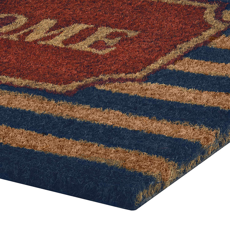 Achim Welcome Printed Coir Doormat, Red-Blue, 18x30 Inches