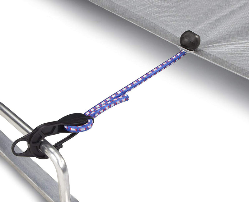 Tekton Adjustable Ball Anchor-Hook Tarp Bungee Cord Set, 12-Count