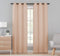 Sag Harbor Sheer Ribbed Window Panel, Taupe, 55x84 Inches