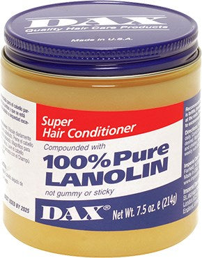 Dax 100% Super Pure Lanolin Hair Conditioner Jar - 14 Ounces