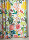 Classic Printed Tropical Shower Curtain, Yellow, 70X72 Inches