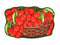 Yummy Cherries Printed Non-Slip Kitchen Mat, 18x30 Inches