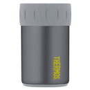 Thermos Stainless Steel Beverage Can Insulator For 12 Ounce Can, Charcoal