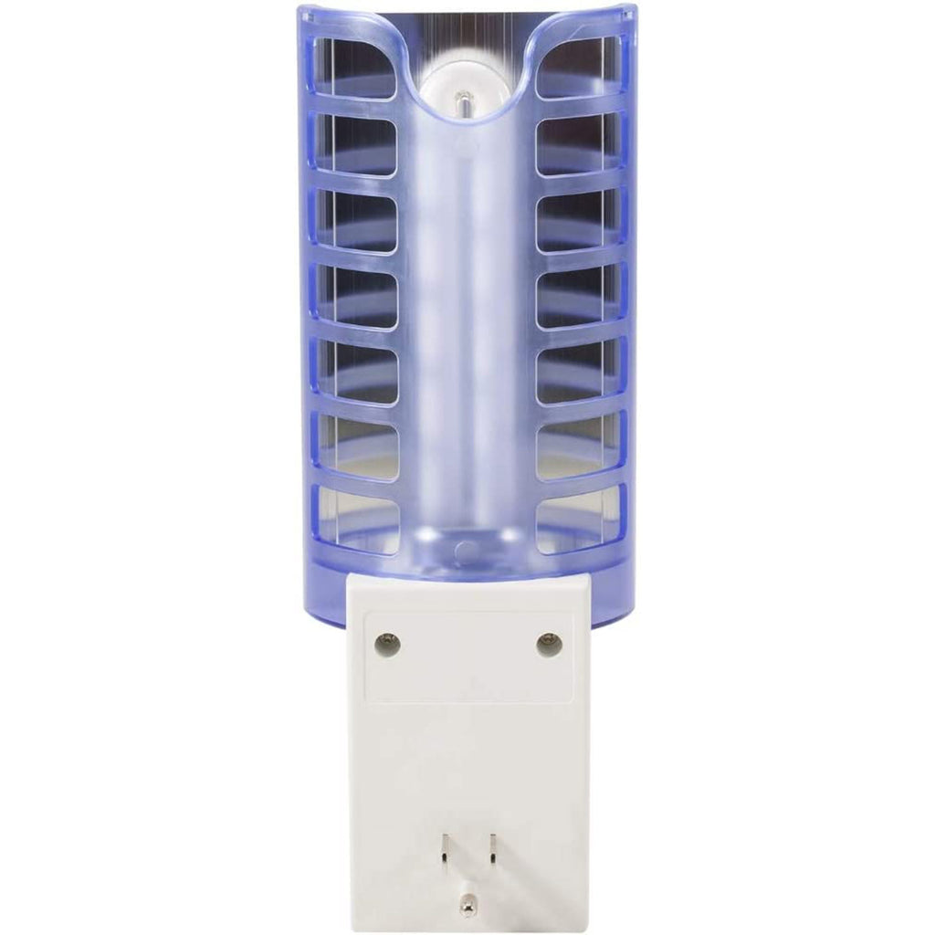 DynaTrap Flylight Indoor Plug-In Insect Trap with 2 AC Outlets, White ...