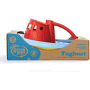 Green Toys Scoop and Pour Fun My First Classic Tug Boat, Red