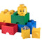 Lego Small Iconic Boy Mini-figure Storage Head, Yellow, Ages 3+