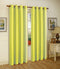 Melanie Faux Silk Grommet Window Panel, Lime Green, 55x63 Inches