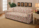 Madison Jersey Stretch Solid Furniture Slipcover, Rose Flower